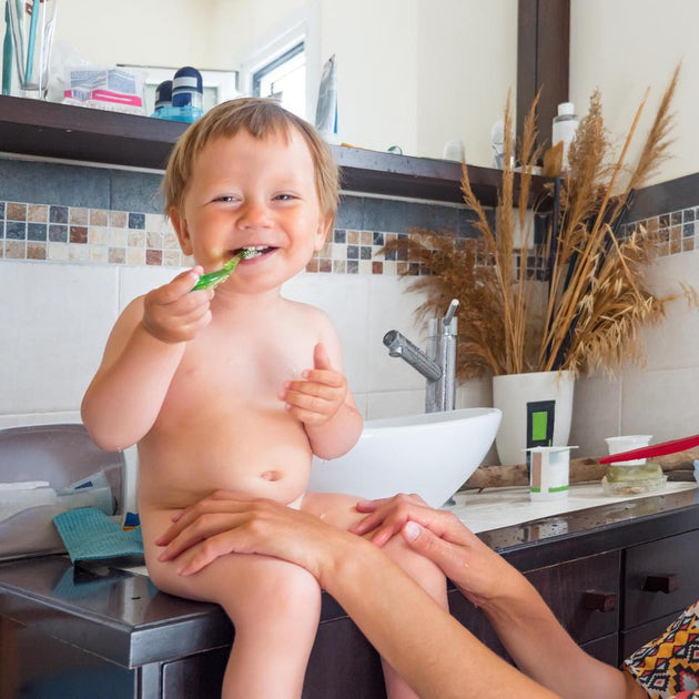Limpiador de lengua de bebé cepillo de dientes para bebé recién