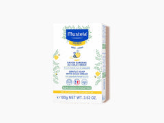 Jabón sobregraso al Cold Cream y Cera de abeja Bio - Mustela España